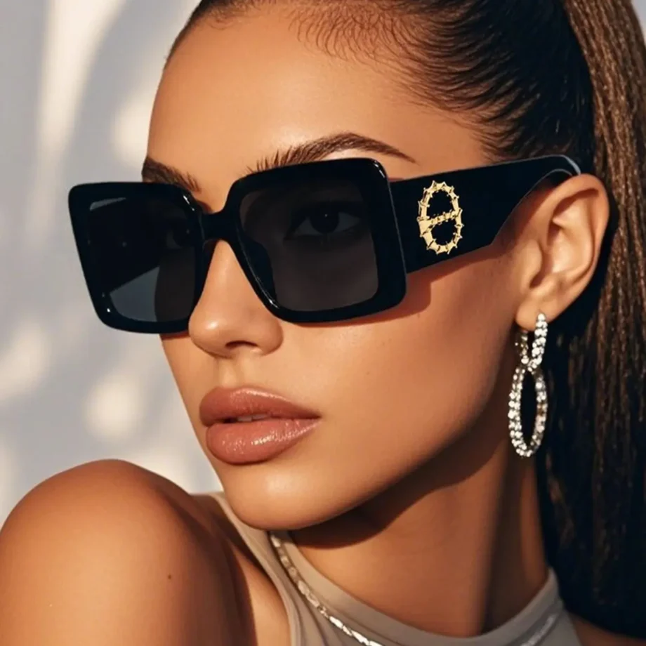 Trendy sunglasses – Oversized square sunglasses women aesthetic